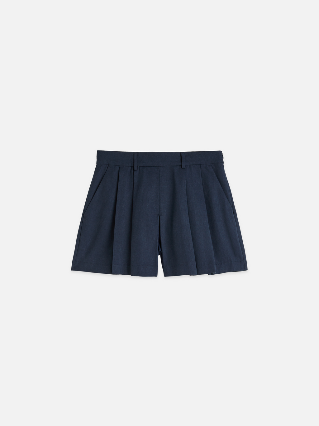Gabardine tailored skort