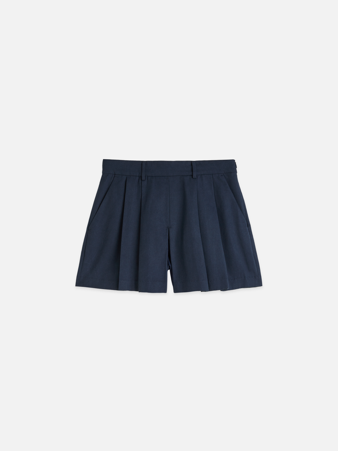 Gabardine tailored skort