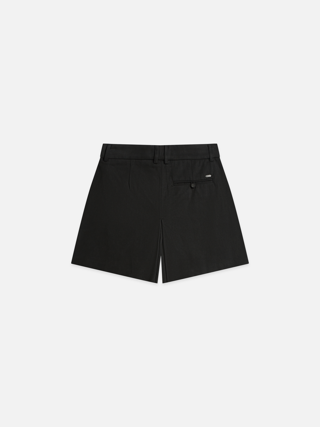 Lyocell-Cotton Gabardine Mini Skort