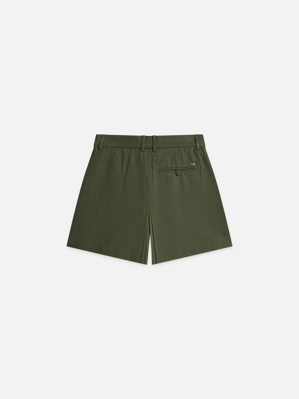 Lyocell-Cotton Gabardine Mini Skort