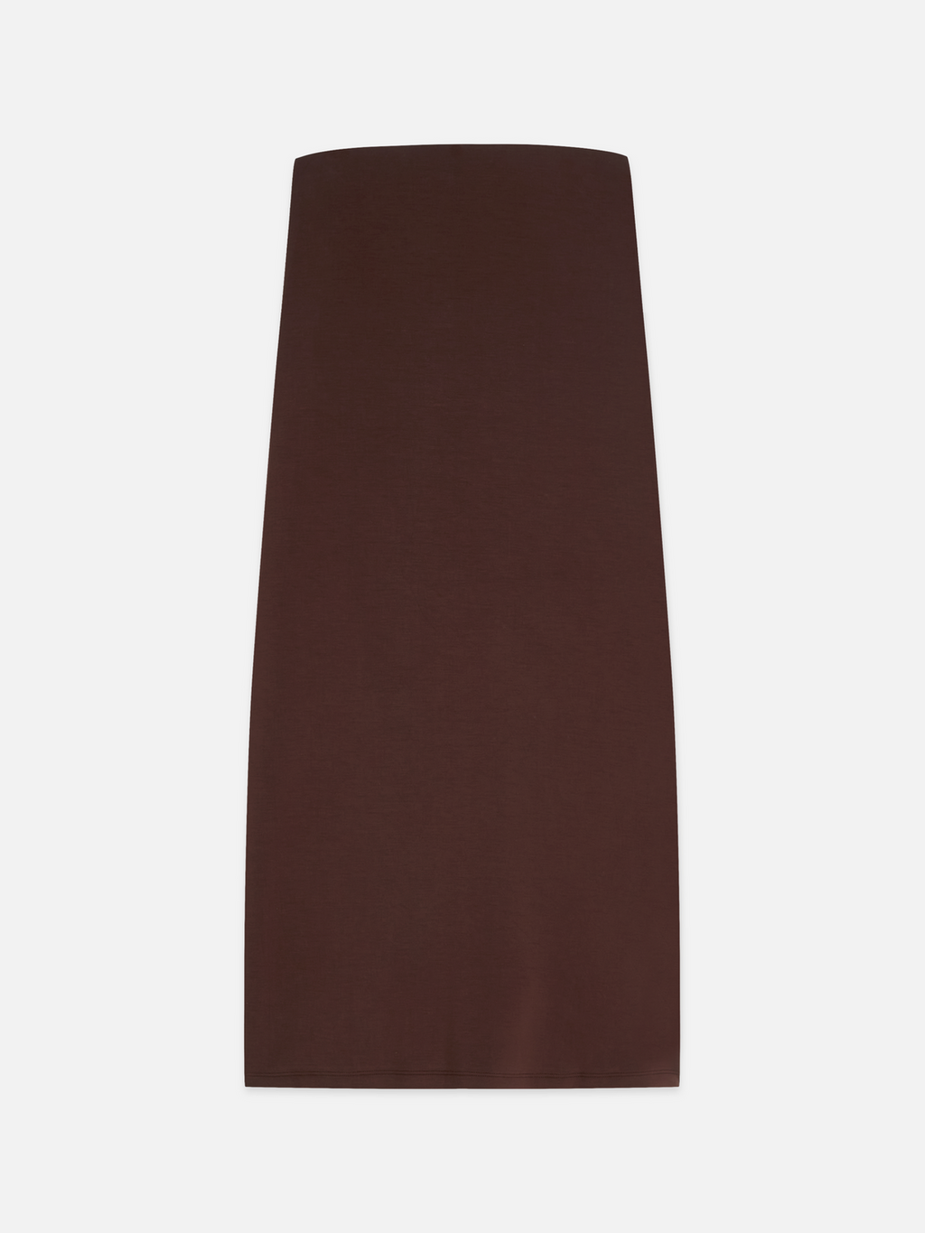Draped Lyocell-Blend High-Waist Midi Skirt