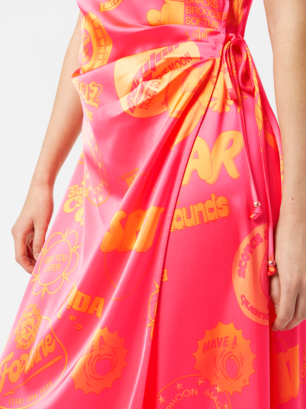 Satin Dress
