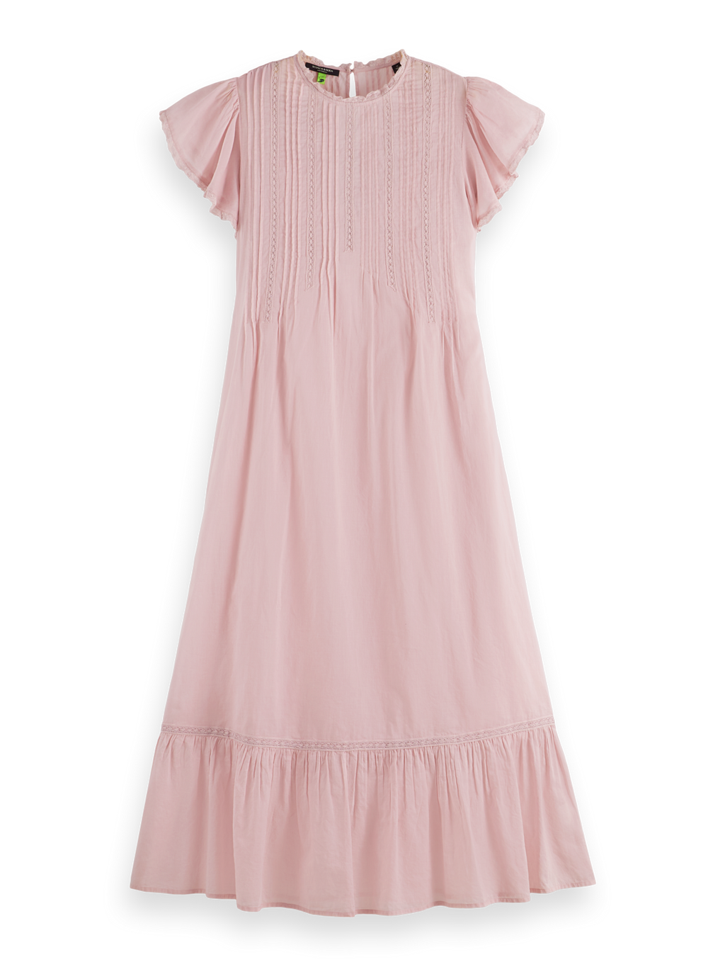 Maxi dress with lace details