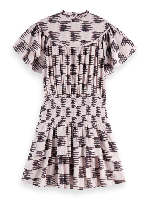 Ruffled mini dress