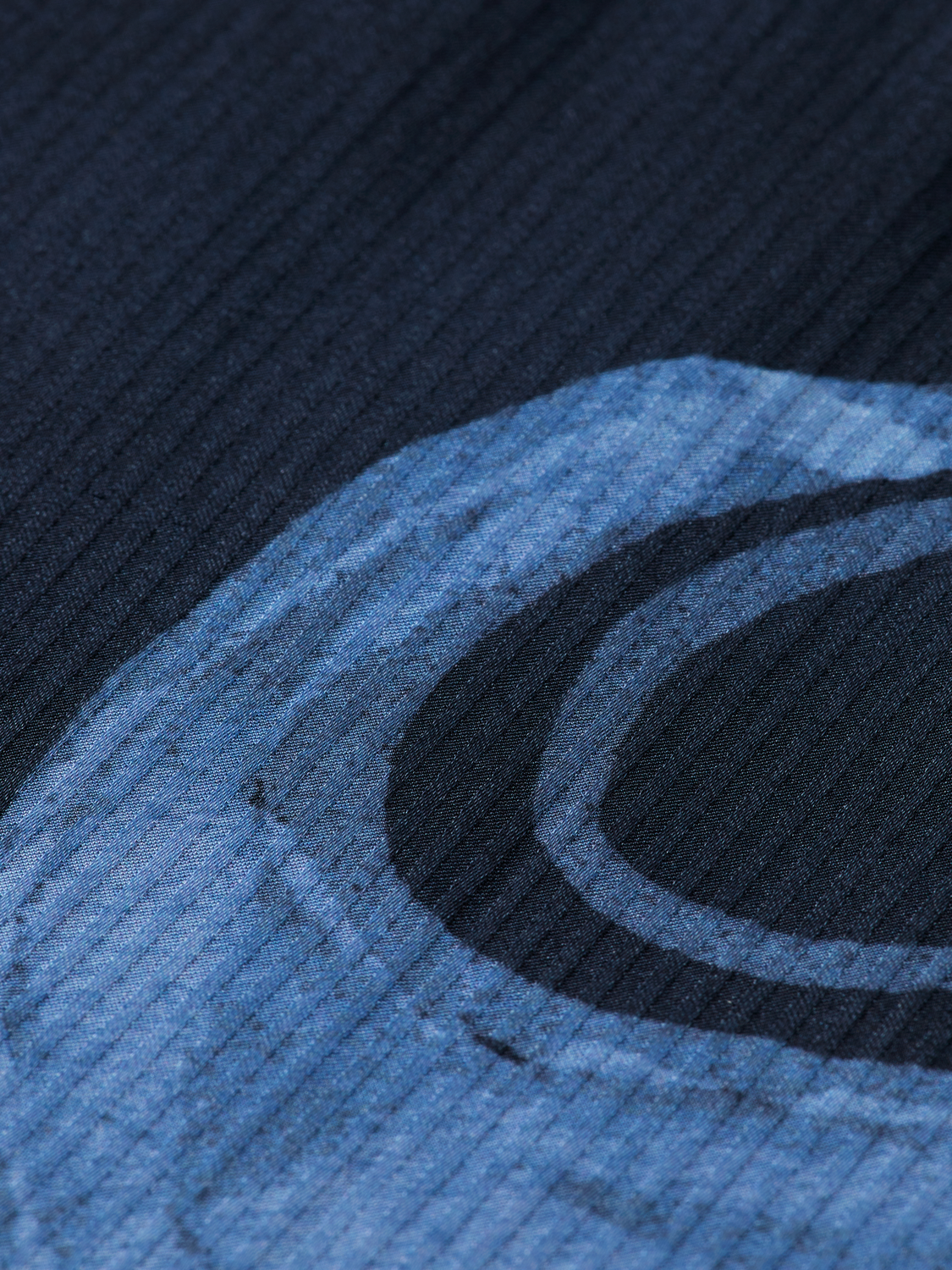 Printed long sleeved mini dress