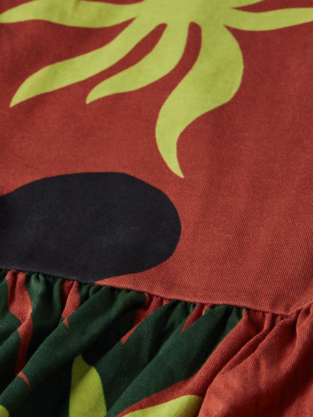 Printed tank midi dress