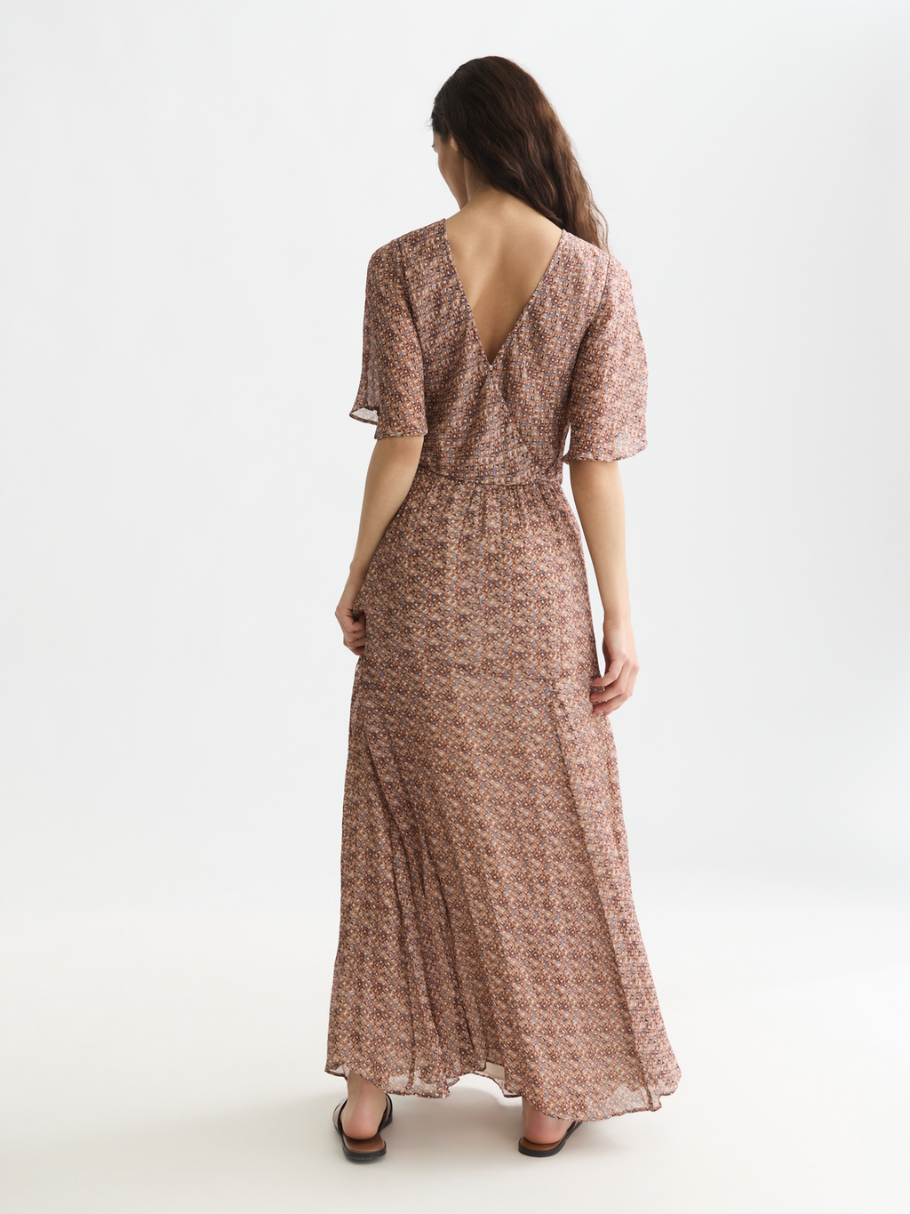 Reversible maxi dress