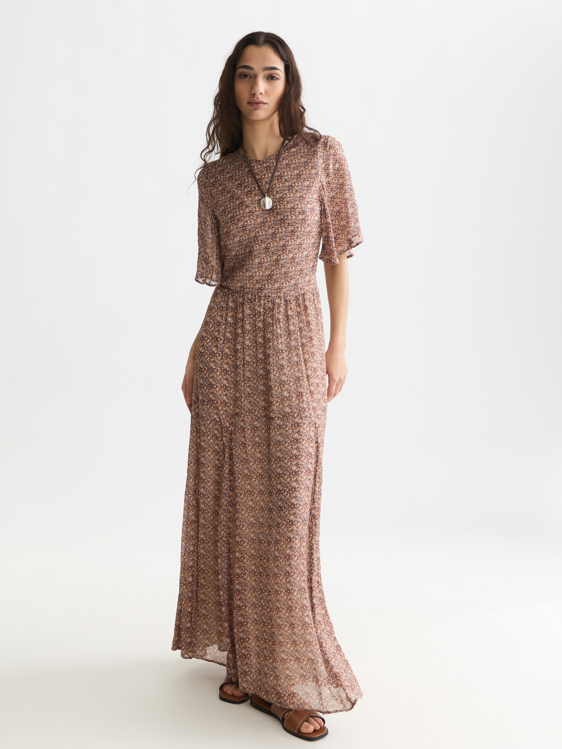 Reversible maxi dress