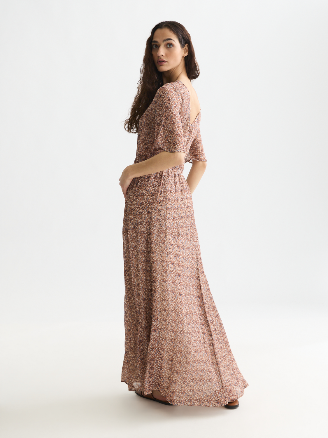Reversible maxi dress