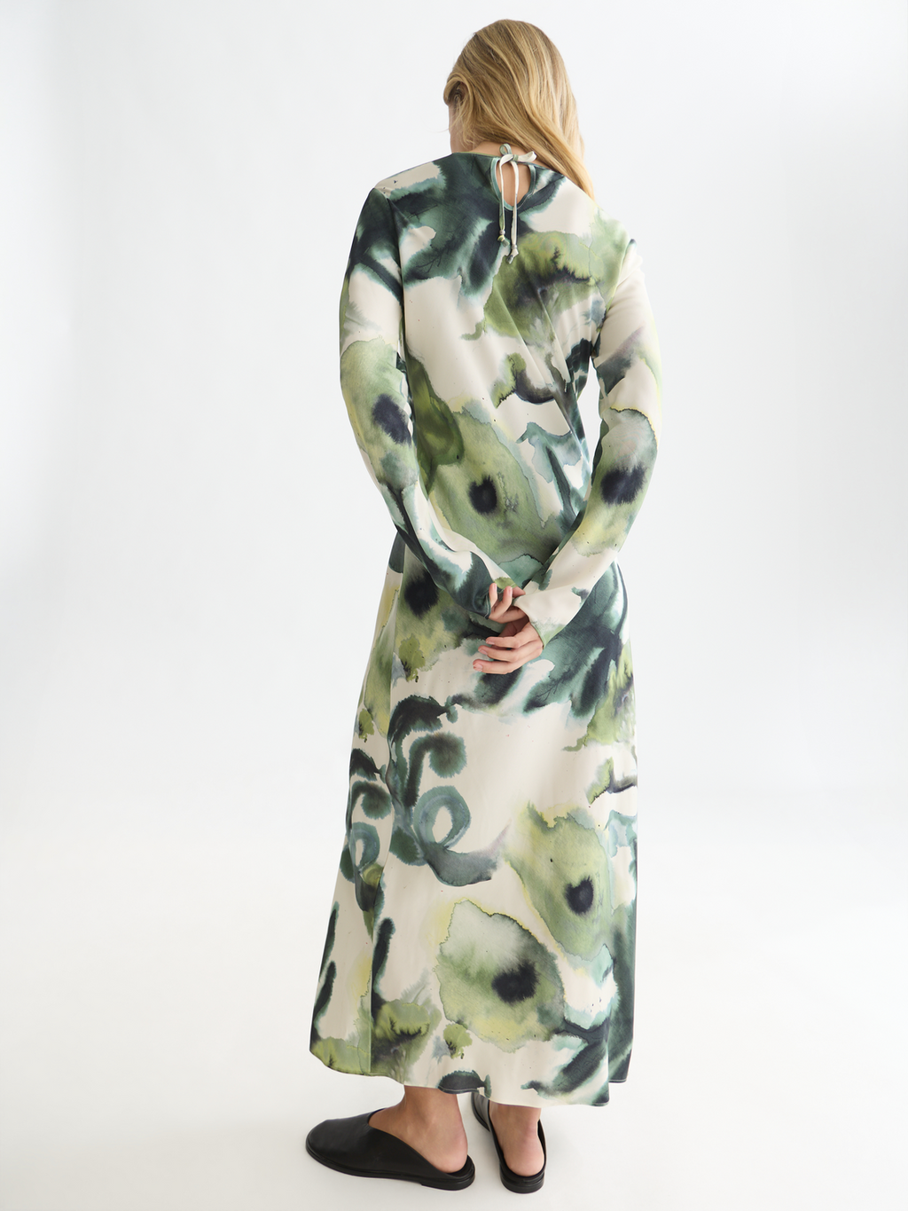Printed maxi dress