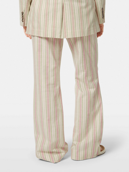 Violet lurex Cotton blend pant