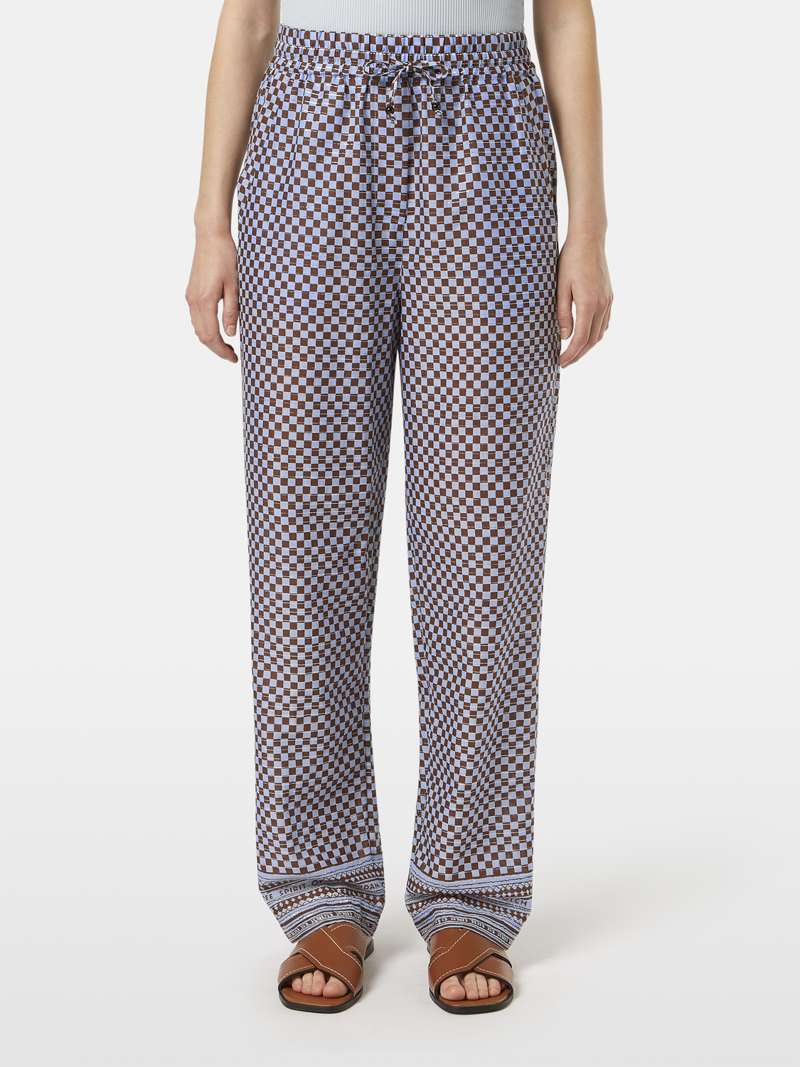 Mid-rise beach pant