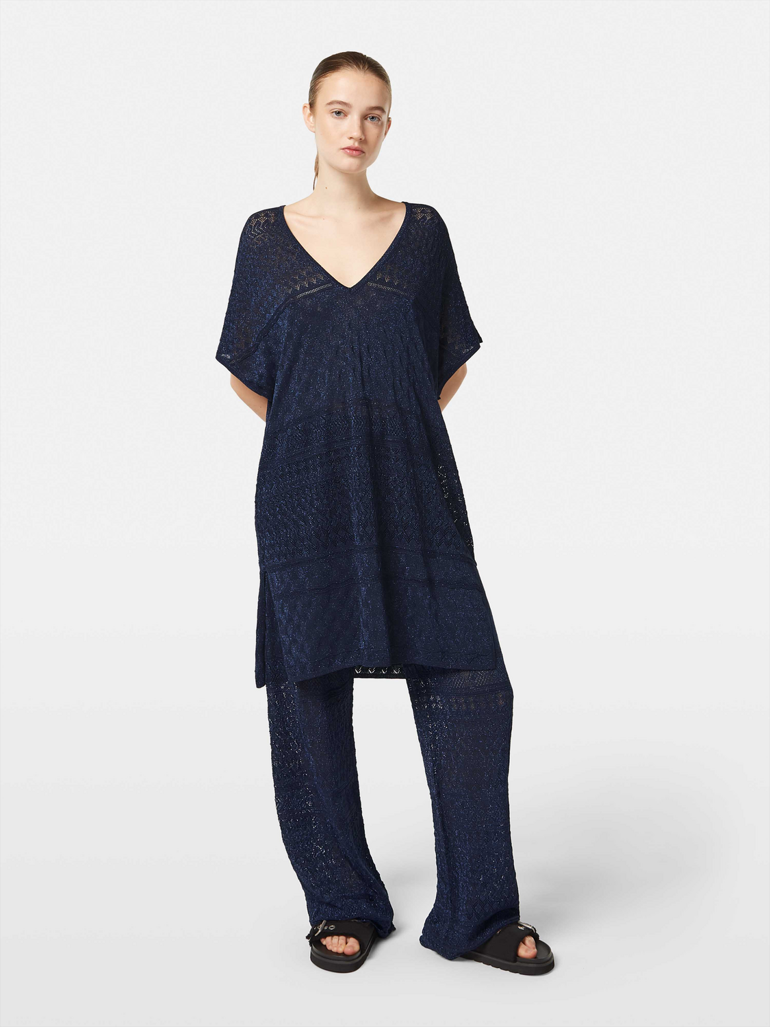 Metallic Knitted Trousers – Scotch & Soda Amsterdam