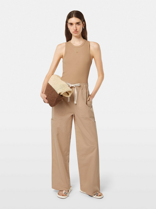 Noa high-rise wide-leg pull on cargo pant