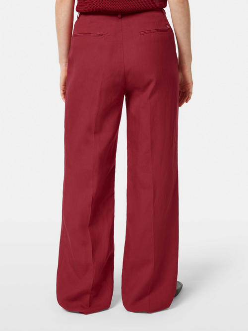 Edie high rise tailored wide-leg pant