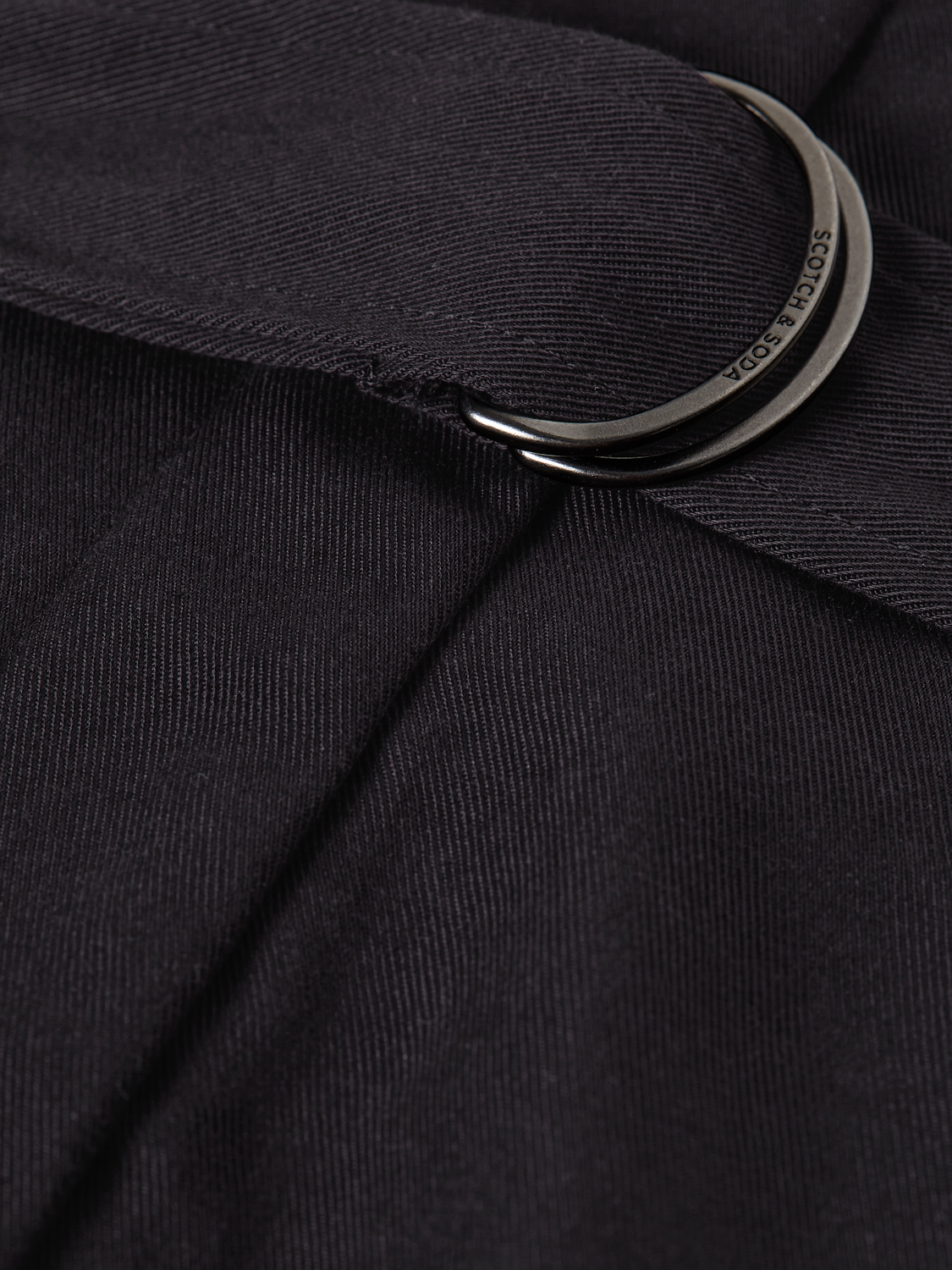 Daisy - High rise straight leg paperbag trousers