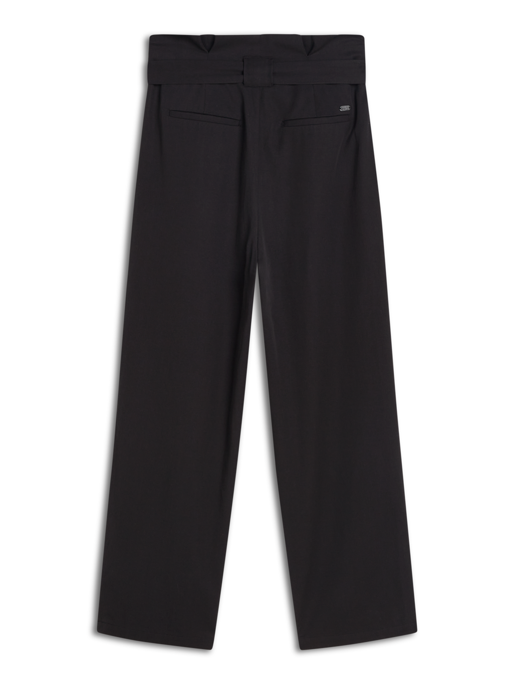 Daisy - High rise straight leg paperbag trousers