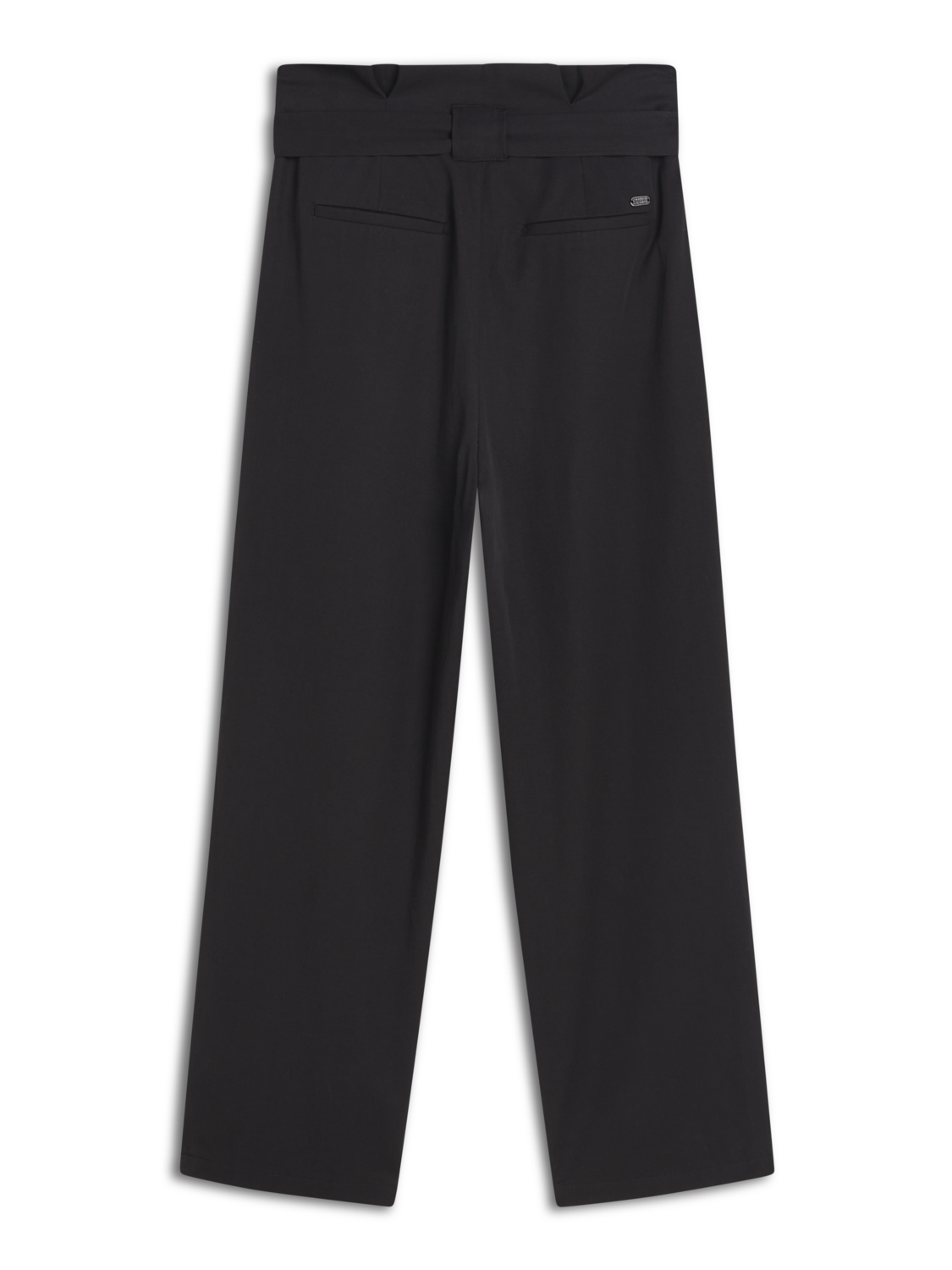 Daisy - High rise straight leg paperbag trousers