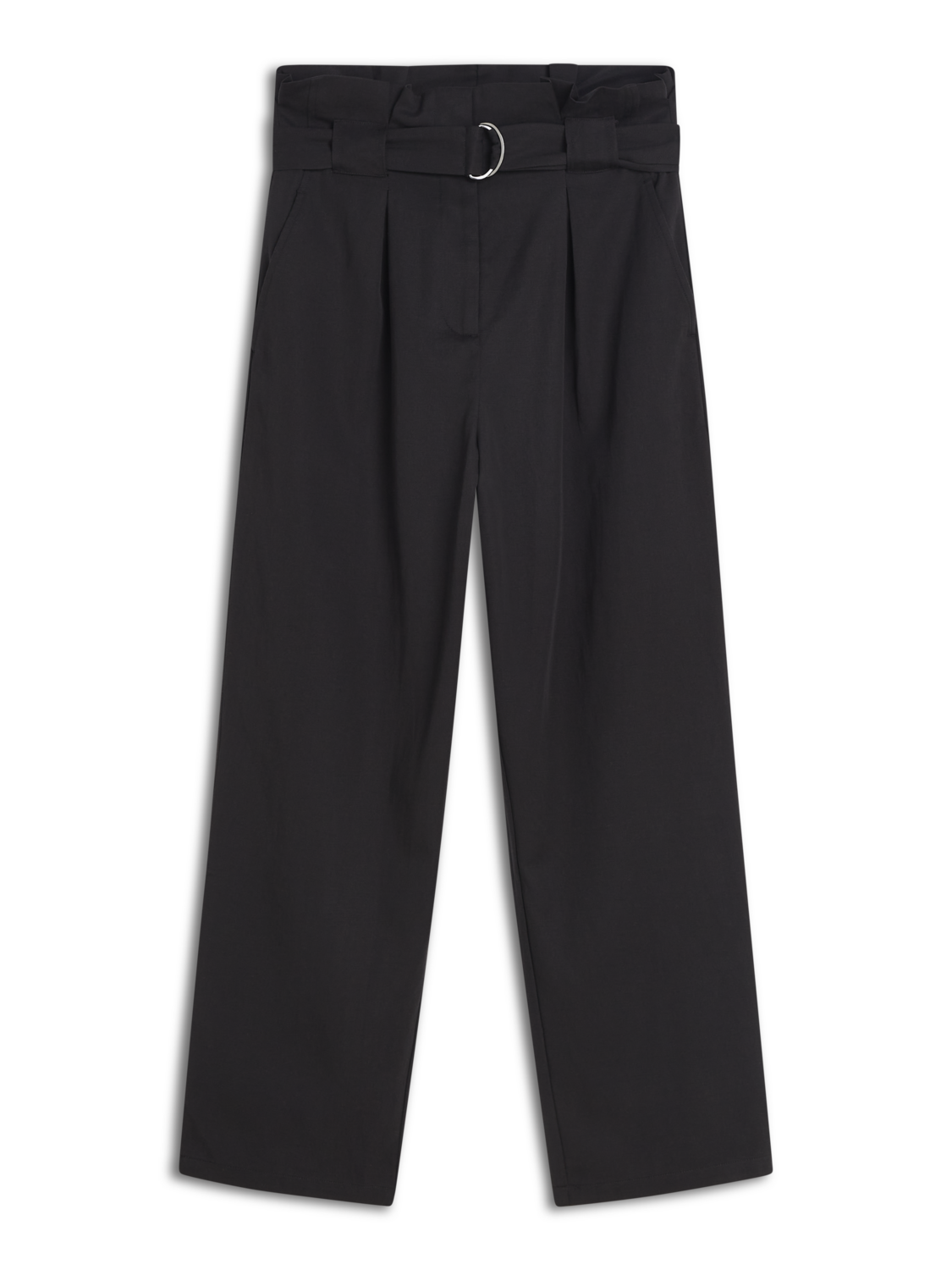 Daisy - High rise straight leg paperbag trousers