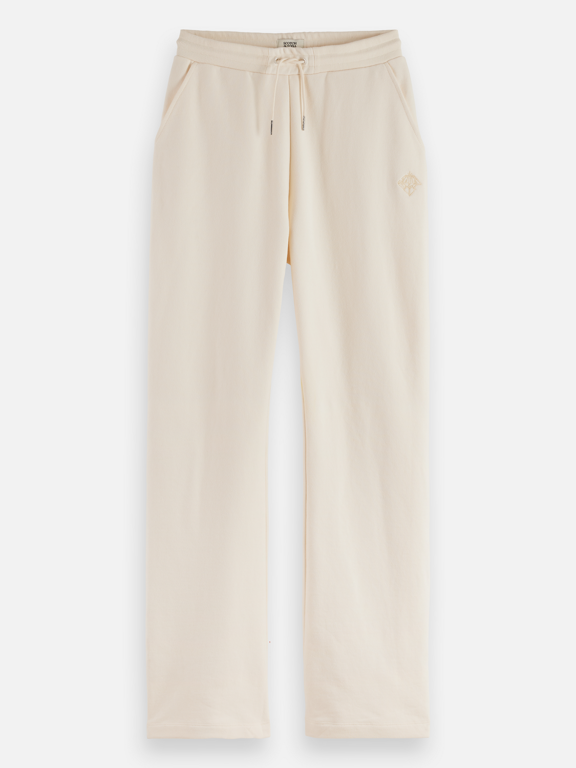 Artwork wide leg sweatpants