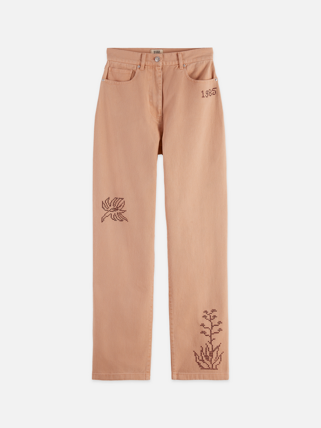 The Ripple high rise straight pants