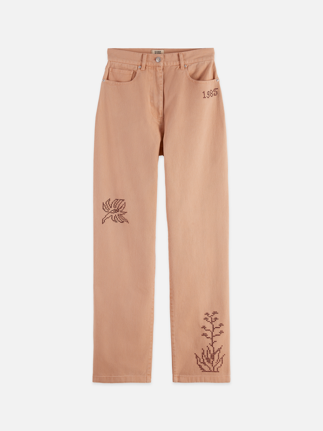 The Ripple high rise straight pants