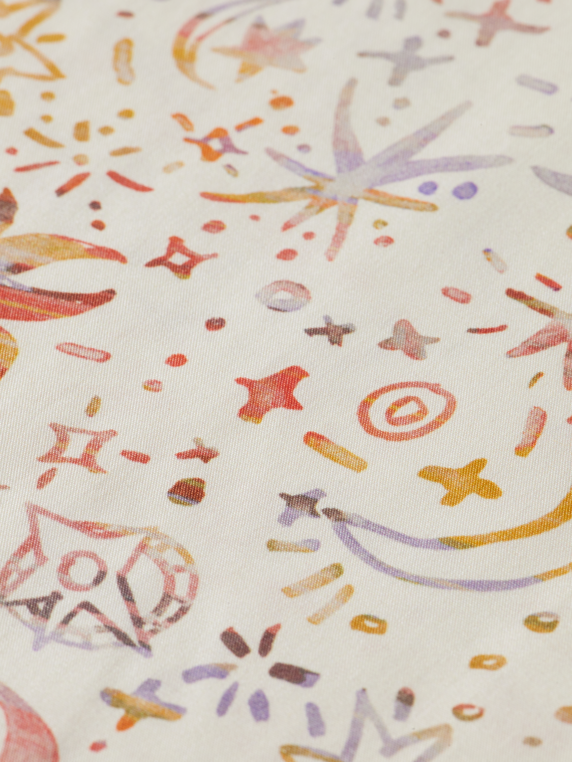 Gia mid rise wide leg printed pants