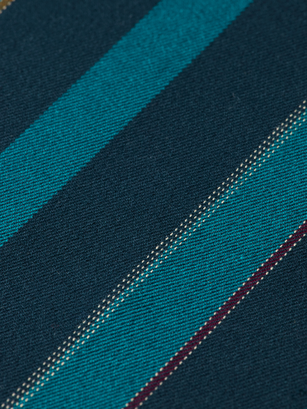 Edie high rise wide leg blanket stripe pants