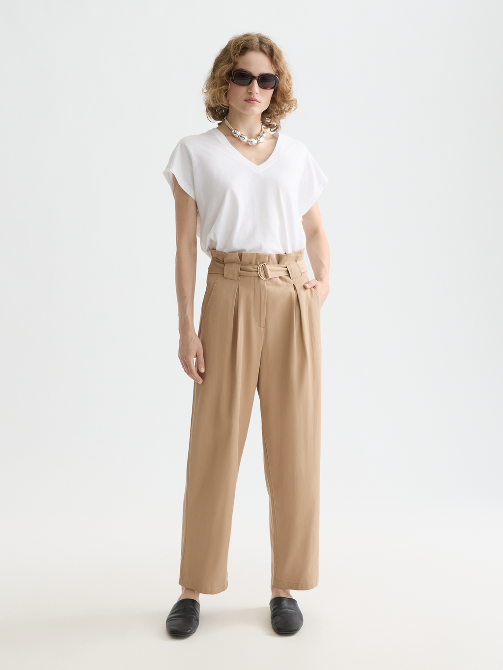 Essentials Daisy pant - SAND