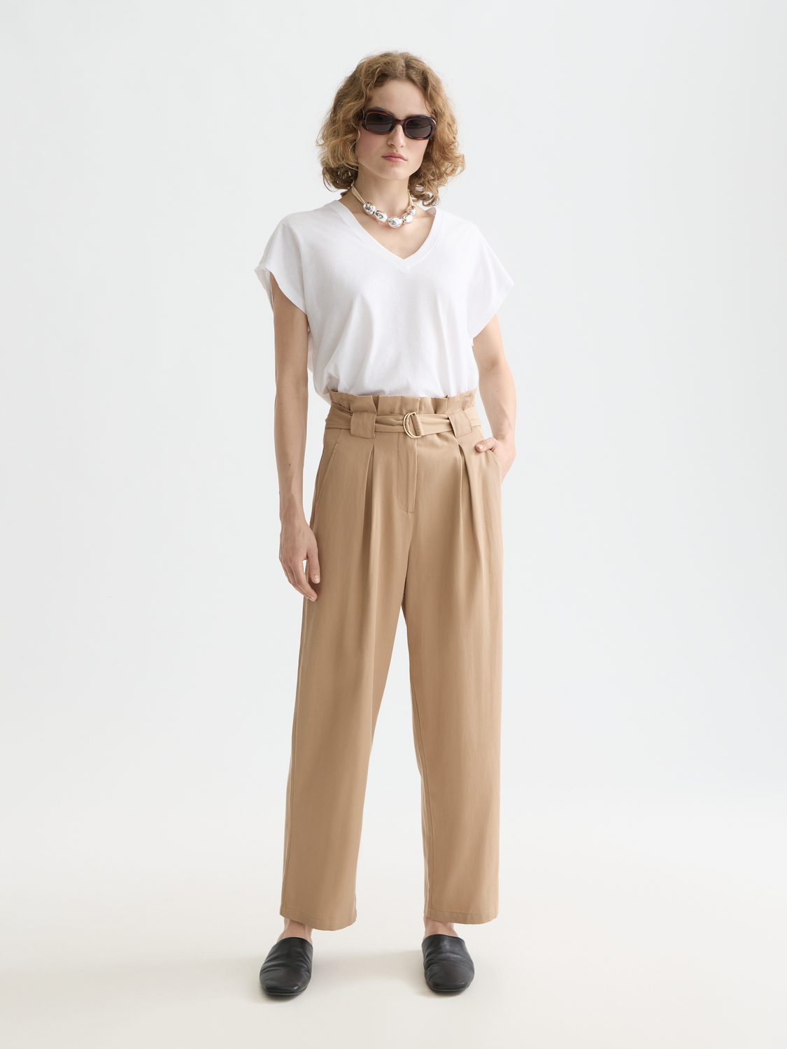 Essentials Daisy pant - SAND