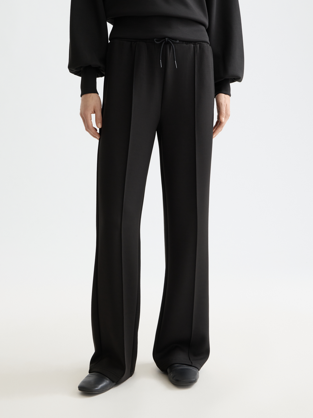 ESSENTIALS MODAL STRAIGHT LEG SWEAT PANT