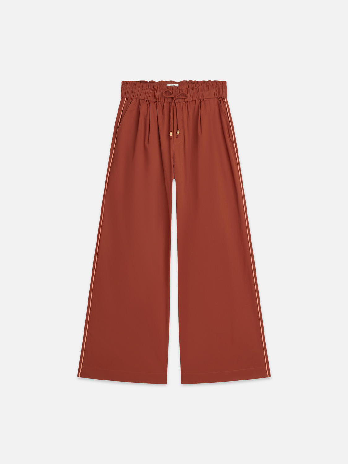 Cotton voile pull on beach pants