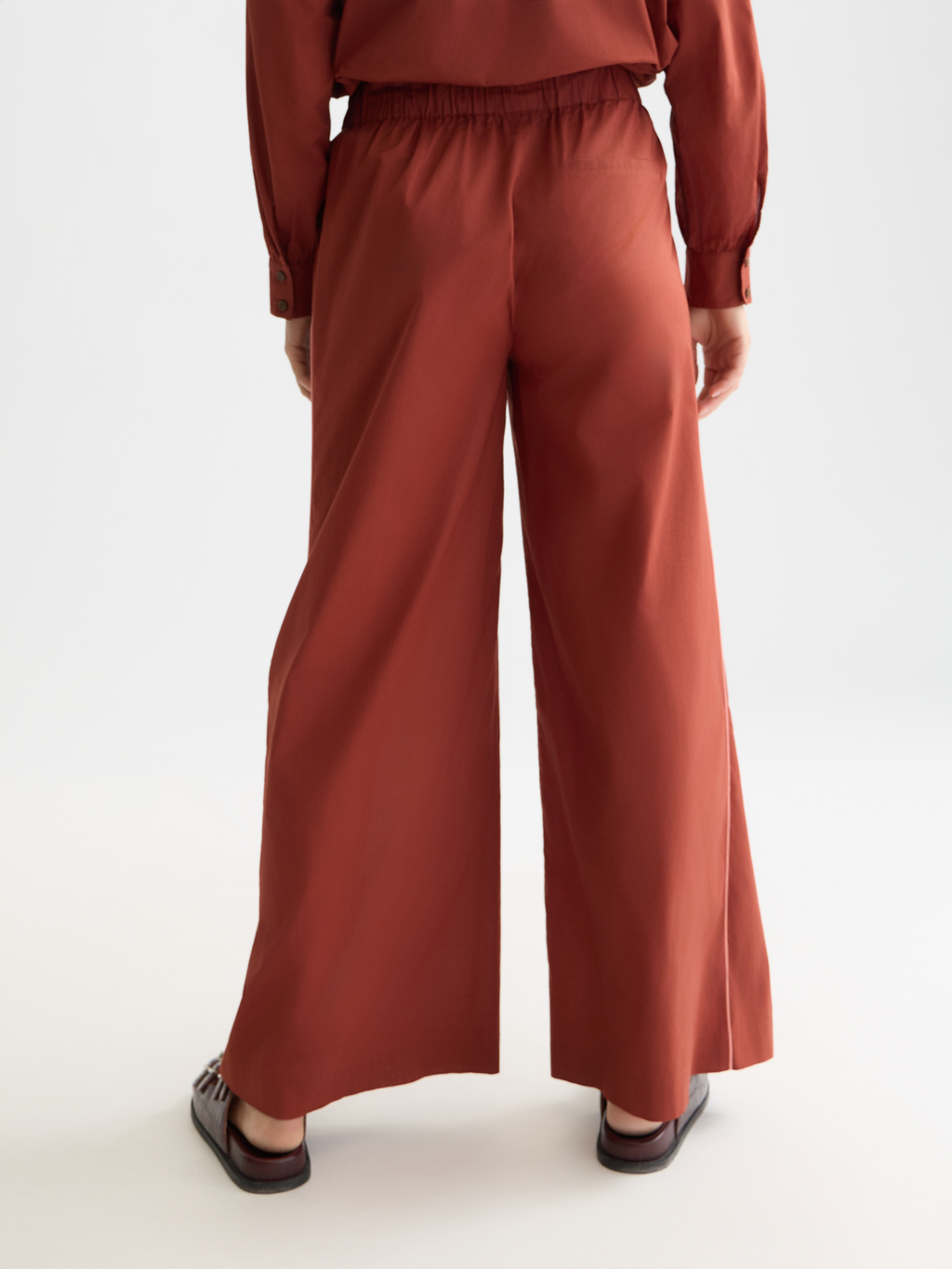 Cotton voile pull on beach pants