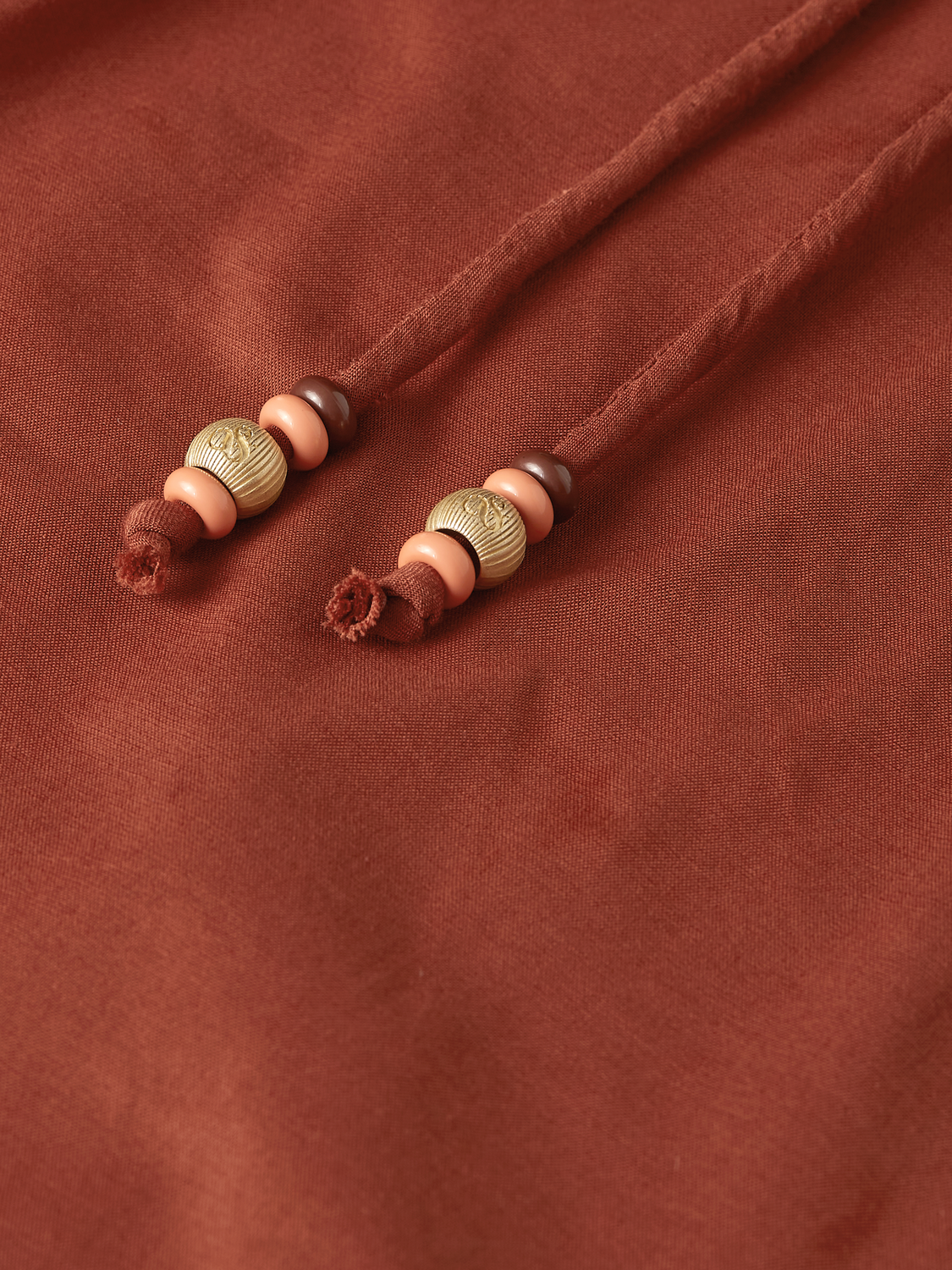 Cotton voile pull on beach pants