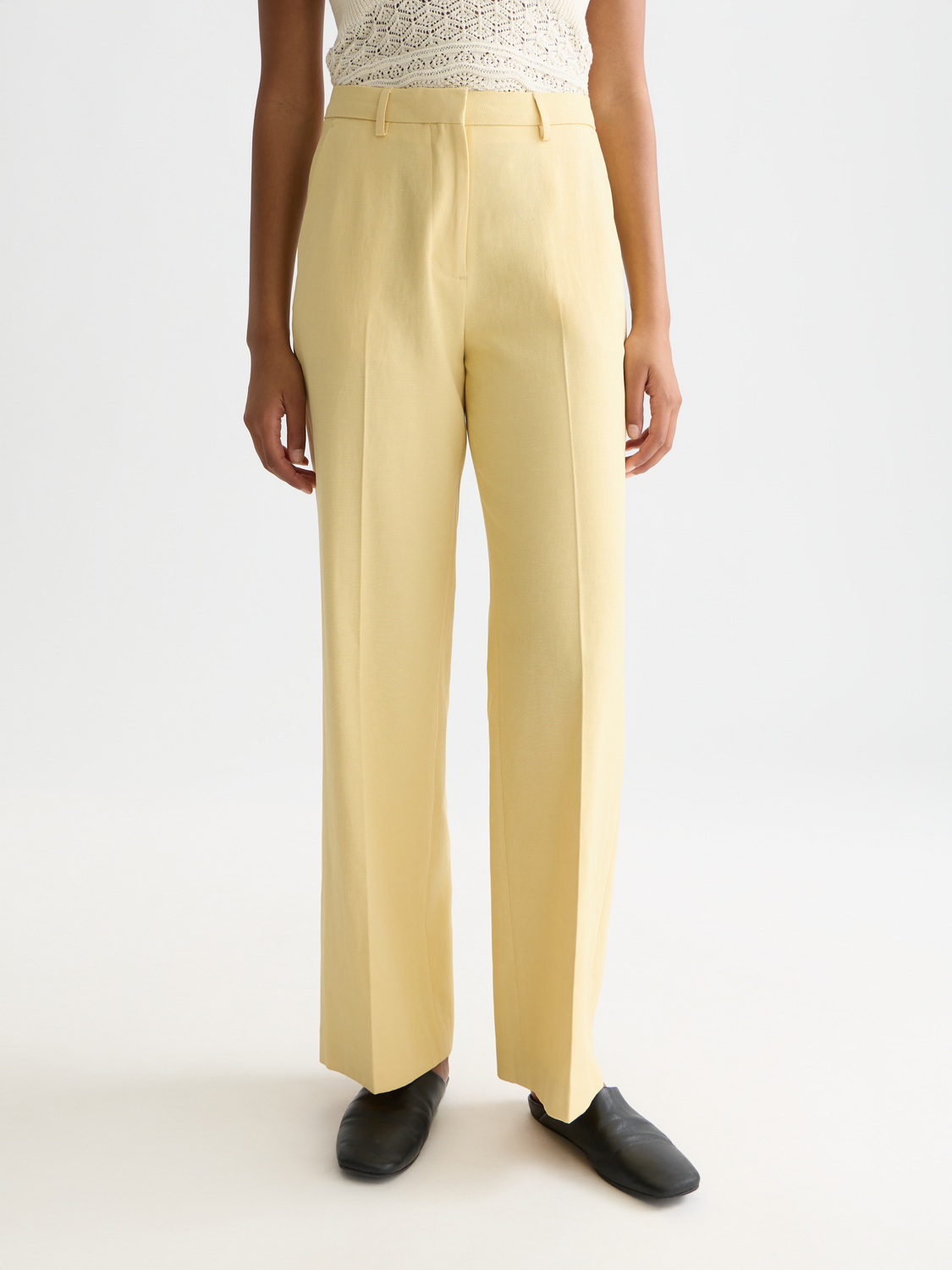 Edie - High rise wide leg pants