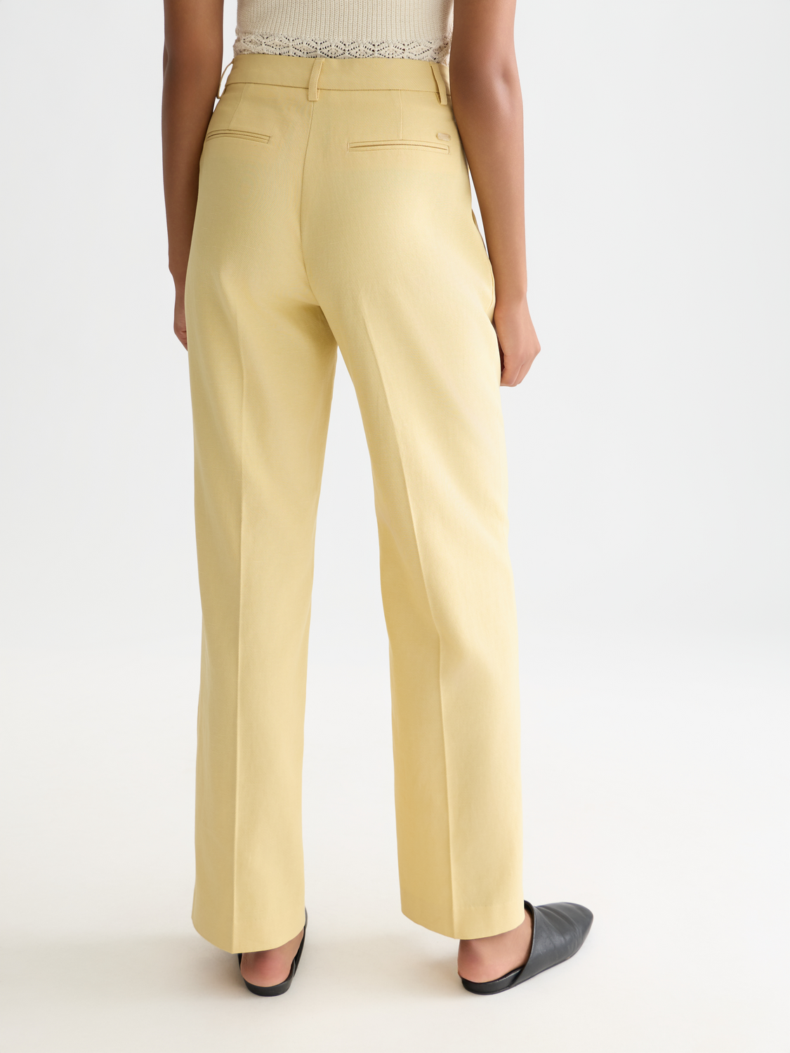 Edie - High rise wide leg pants