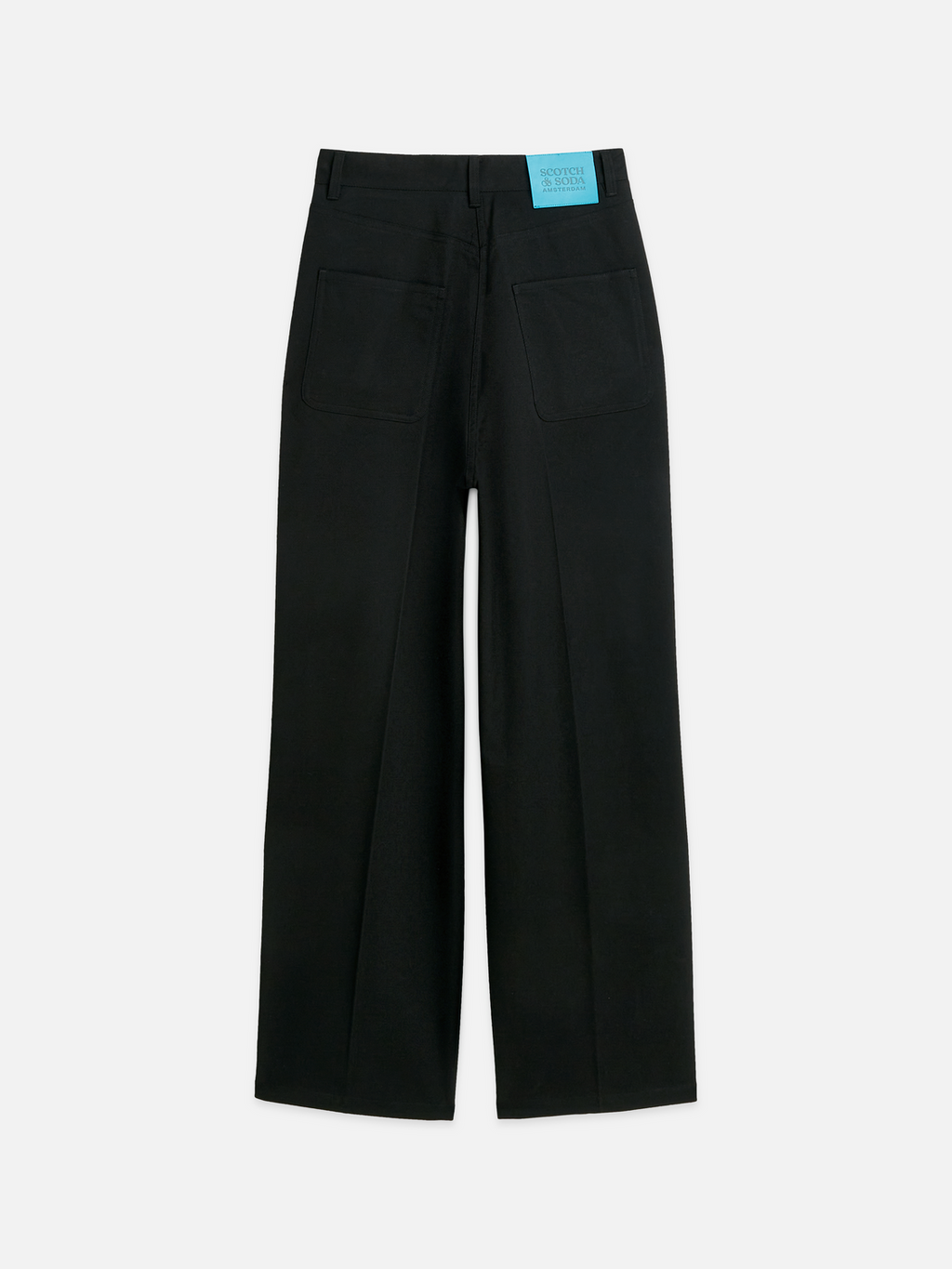 Raine - Studded high rise wide leg pants