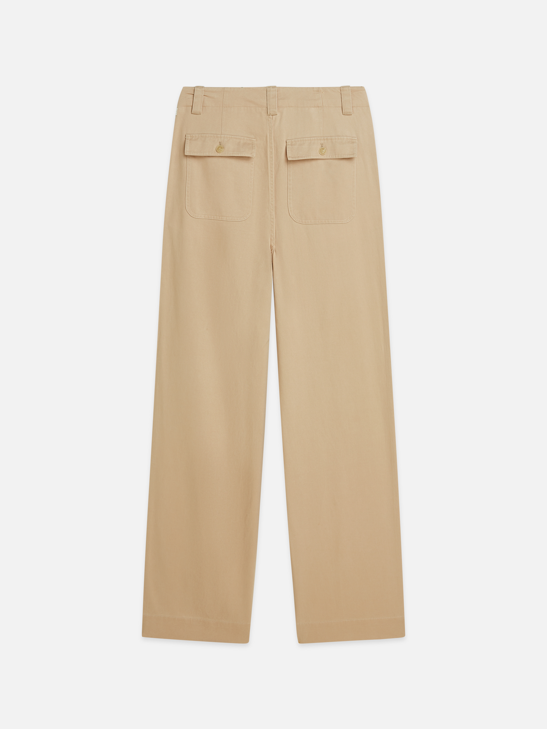 Cleo high-rise wide-leg workwear pants
