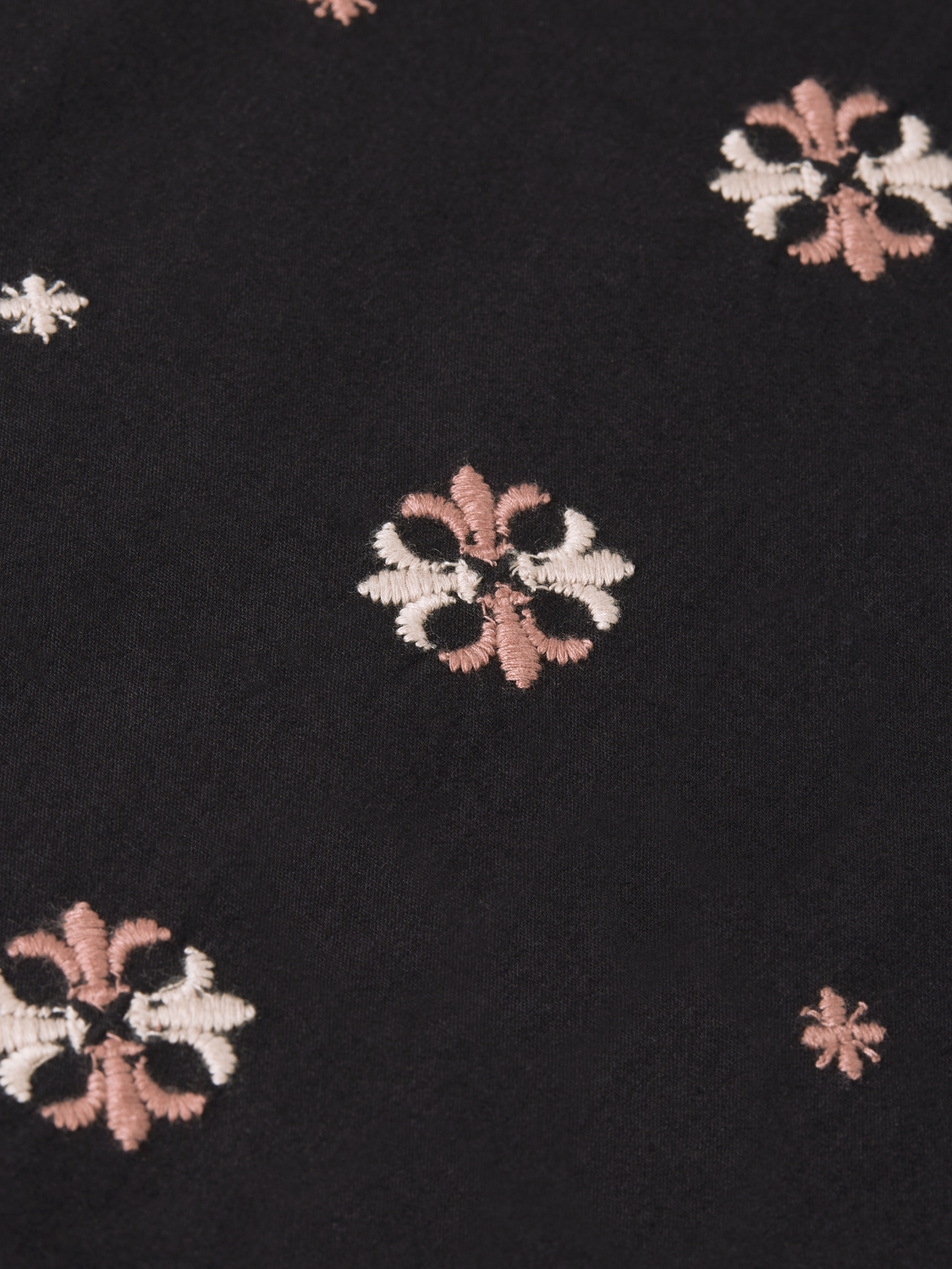 Noa high-rise wide-leg embroidered pants