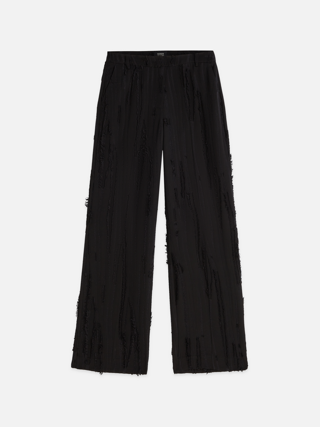 Edie high-rise wide-leg pants