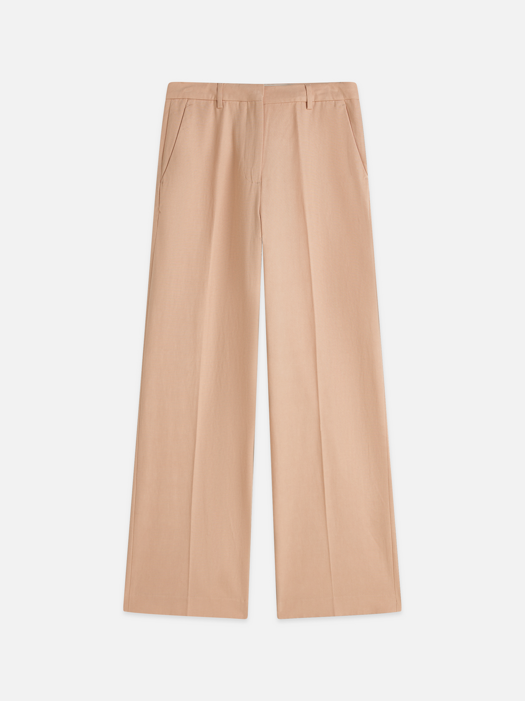 Edie high-rise wide-leg gabardine pants