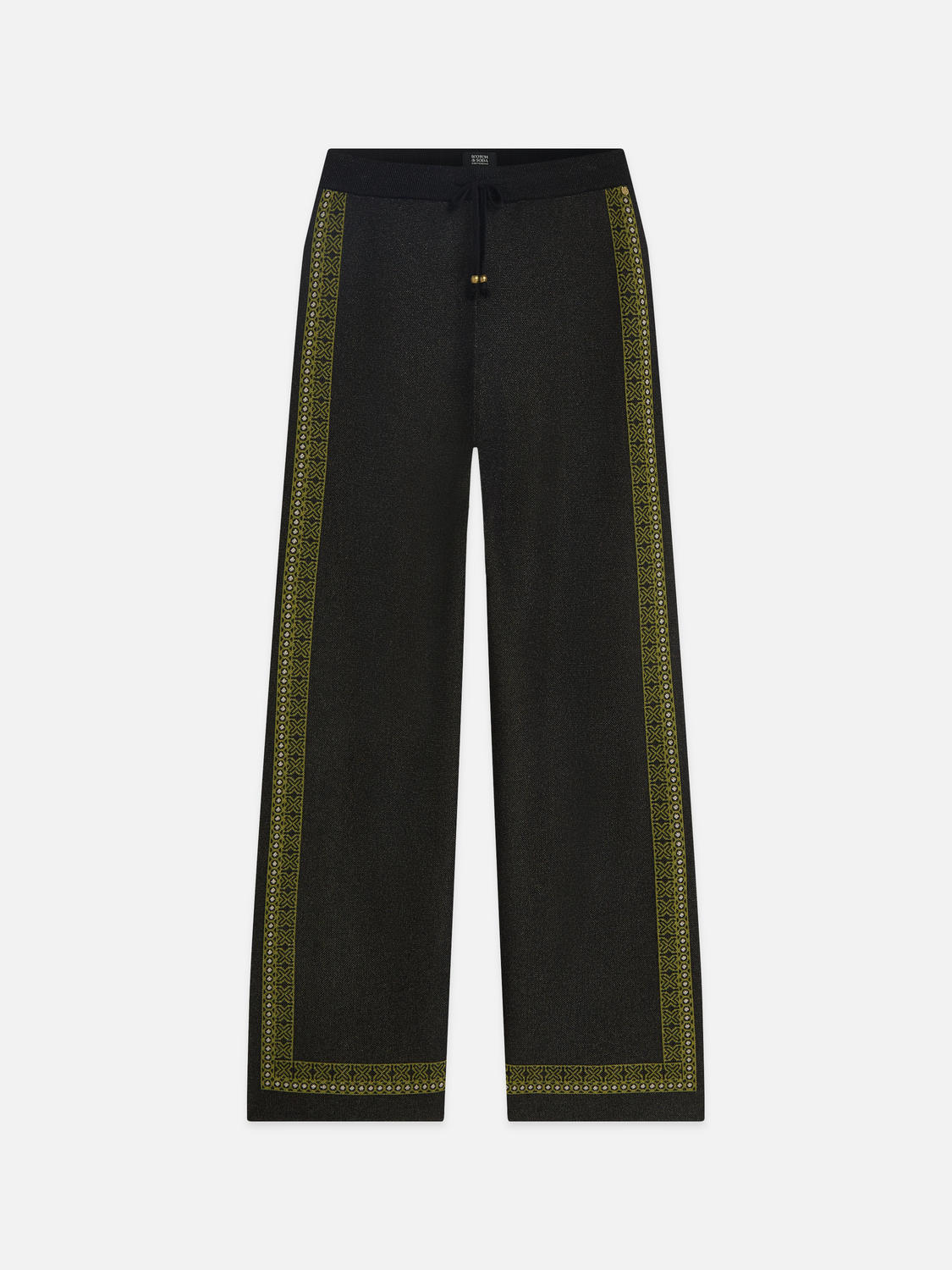 Jacquard Knit Relaxed Pant