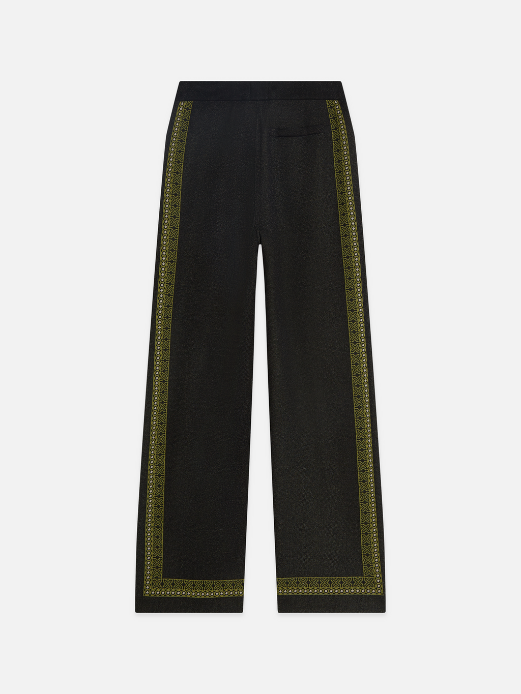 Jacquard Knit Relaxed Pant