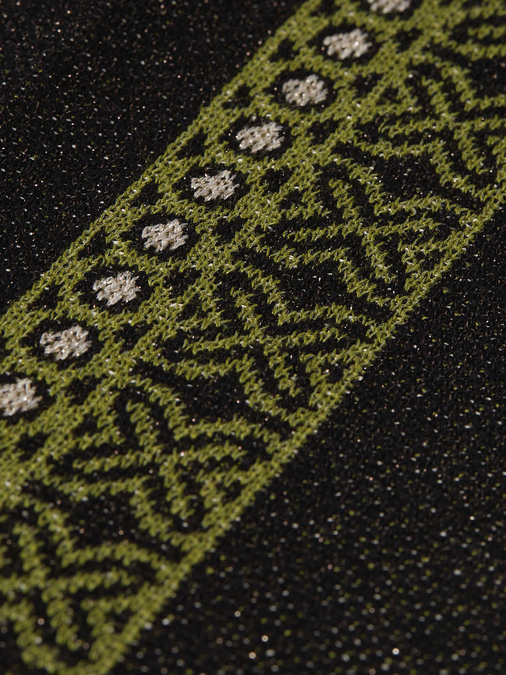 Jacquard Knit Relaxed Pant