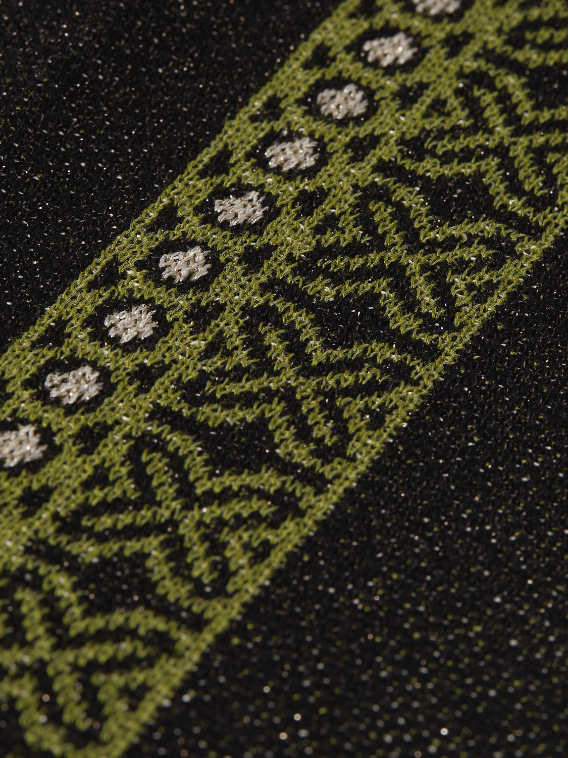 Jacquard Knit Relaxed Pant