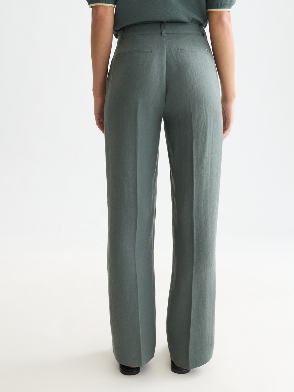 Edie high rise wide leg pant