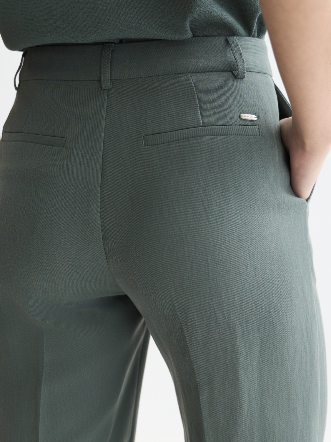 Edie high rise wide leg pant