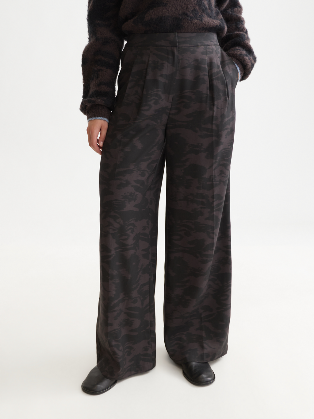 The Eleni Lyocell High-Rise Wide-Leg Pant