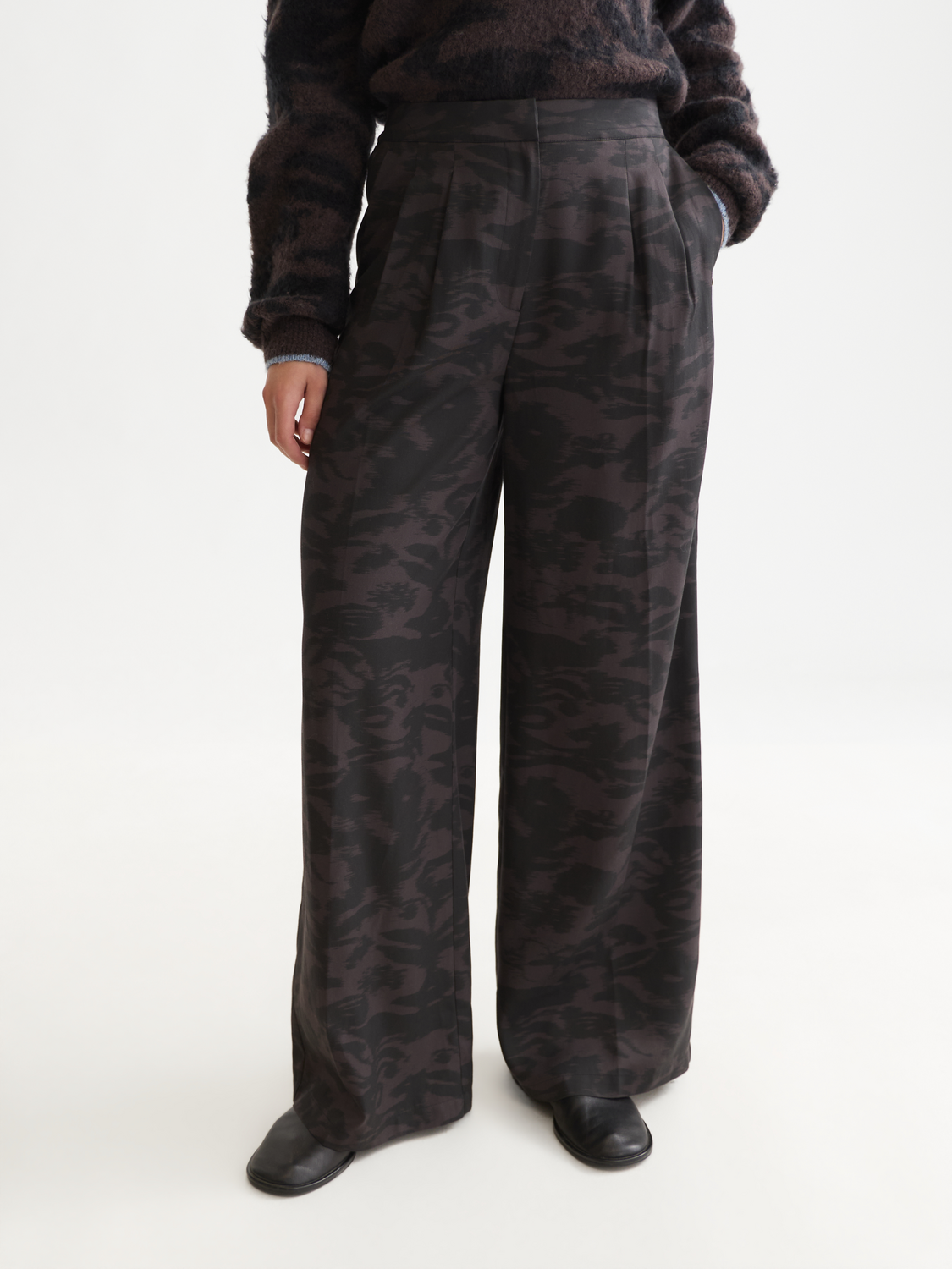 The Eleni Lyocell High-Rise Wide-Leg Pant