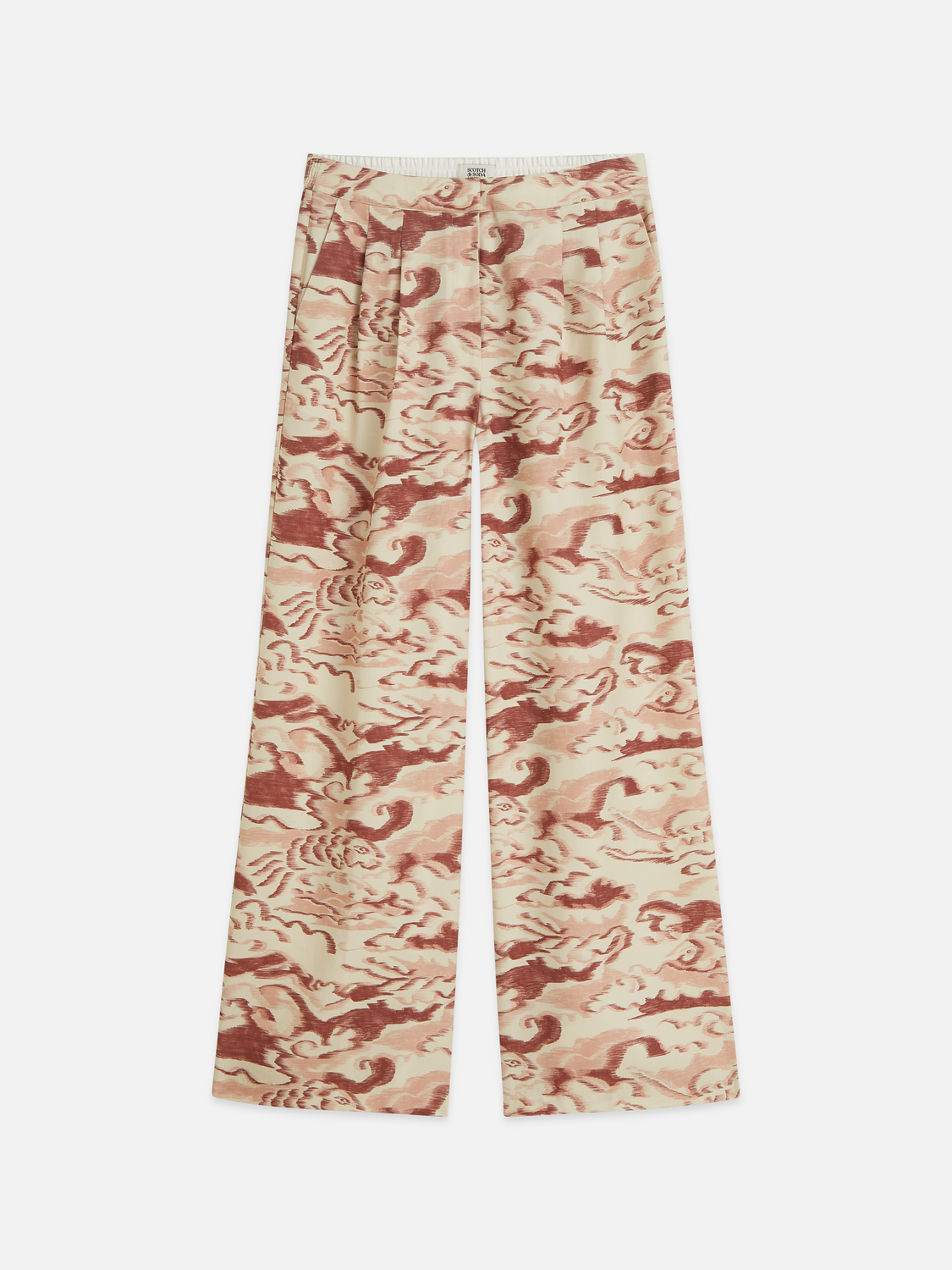 The Eleni Lyocell High-Rise Wide-Leg Pant